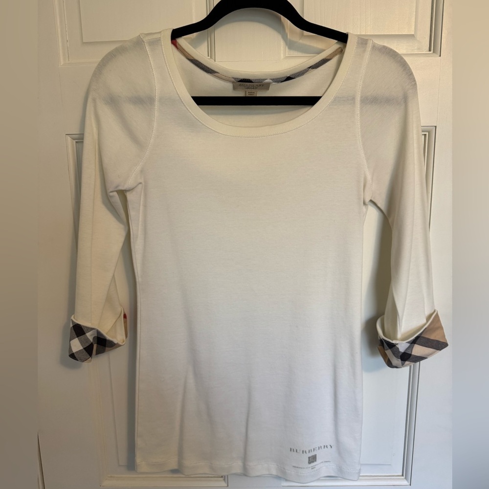 Burberry Brit Scoop Neck Top